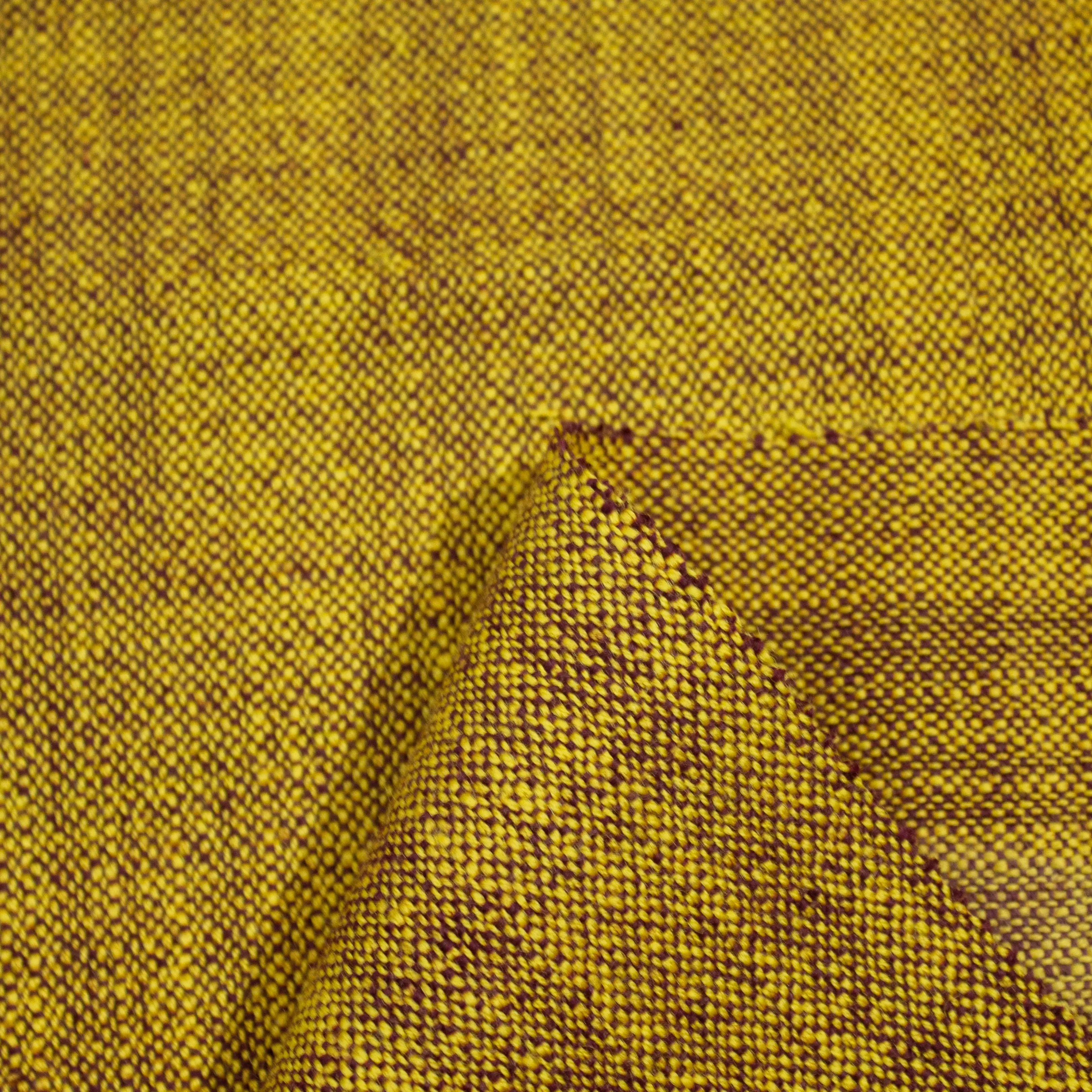 Zoury Burgundy/Yellow Wool